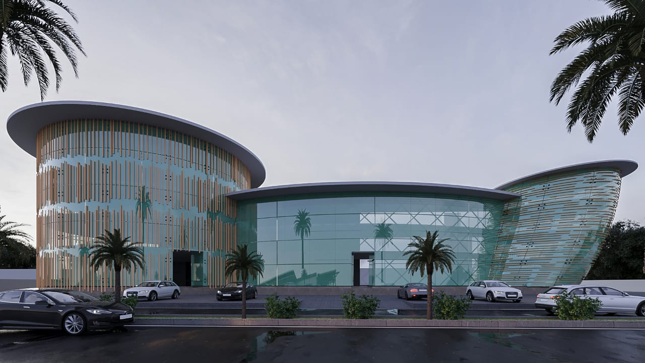AMA contemporary architectural design project in the UAE